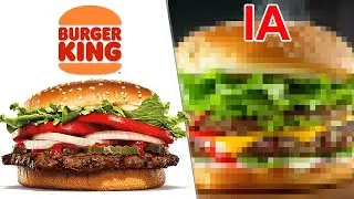 🍔 La HAMBURGUESA más [ Apetitosa ] ⚡ IA vs REALIDAD ⚡ Usitility1