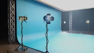 making studio lighting setup in blender