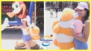 JUEGOS RECREATIVOS PORT AVENTURA, ME GANA UN PELUCHE?