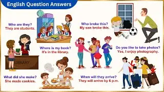Learning Question And Answers | Daily Use English Question Answers | English Vocabulary