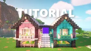 🏡 CASA PARA DOS JUGADORES EN Minecraft   - Tutorial