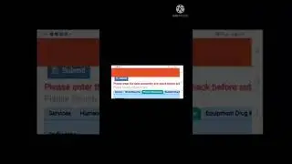 In HMIS Portal, building related error message. How to solve it. Explained in Kannada.