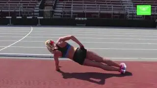 How to Pole Vault: Left Side Plank by Bryan Compton