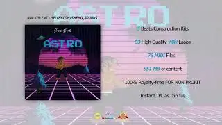 Travis Scott x Don Toliver x Murda Beatz (Construction Kits + Midi) Trap Sample Pack 2020