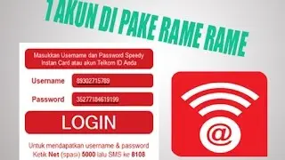 Cara Sharring Internet Wifi id ( 1 Akun Bisa Di Pake Rame Rame !! )