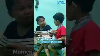 Haru! seorang anak bisa berkomunikasi dengan Teman yang Tuna Wicara🥹 