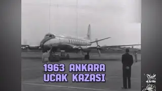 1963 Ankara'da Gökyüzünde Çarpışan Uçakların Ulus Semtine Düşmesi