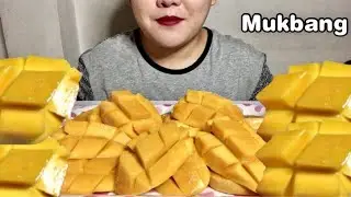 Yellow mango mukbang | no talking