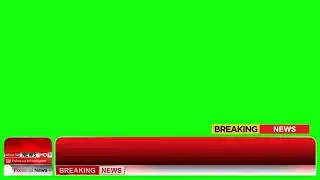 Copyright free green screen for KINEMASTER !! News Frames !! Green Screen Frames !! Green Frames !!