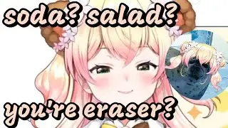 Nene English lesson 2, soda and soda? salad? [hololive/Eng Sub]
