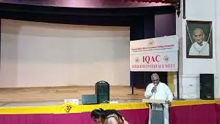 14/10/2025: IQAC-TEIM: Occasional Address - Dr Anupam Nagar 02