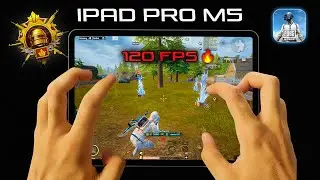 iPad Pro M5 (120FPS Device) PUBG Test 🔥 PUBG Handcam 🔥 iOS 26 Liquid Glass 2026