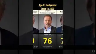 age of Hollywood stars