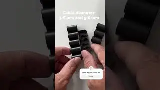IKEA KALKSTUFF Cable holder, set of 3 #unboxing