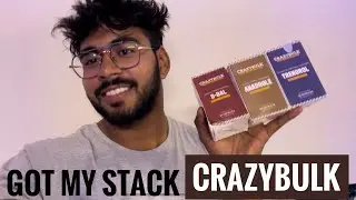 I got my monthly stack from @crazybulk || thesachinrajput || #fitness #fitnessmodel #suppliments