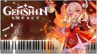 Chasing the Torrents (Genshin Impact) 【 PIANO TUTORIAL 】