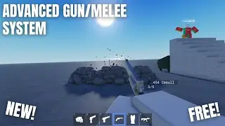 ROBLOX -  NEW! Advanced Gun/Melee System (FREE/UNCOPYLOCKED)