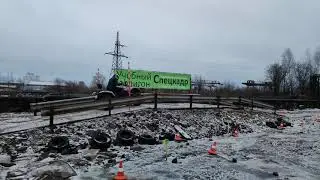 Упражнение остановка и трогание на подъёме (эстакада) на квадроцикле (кат. А1)