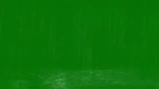 4k Rain Effect | Green Screen | | Green Screen Animation |