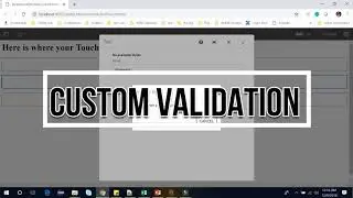 74. Introduction of Validation in AEM touch ui Dialog