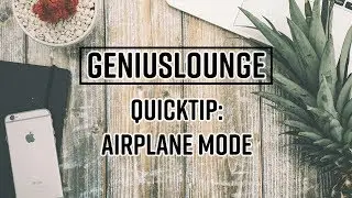 The fastest way to turn on Airplane mode on your iPhone ✈️ 📱