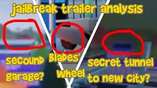 Jailbreak trailer analysis ✔ (roblox jailbreak)