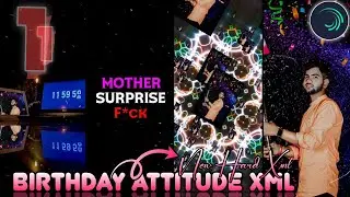 NEW BIRTHDAY ATTITUDE HARD XML FILE || BY BAPAN CREATION 🎂🍰