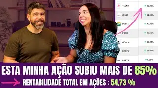 VOU VENDER ESTAS DUAS AÇÕES PORQUE SUBIRAM MUITO E COLOCAR AÇÕES MAIS BARATAS AGORA
