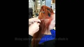 Fusion hair extension installation II