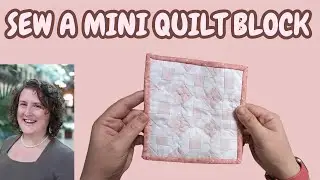 Making a Miniature Quilt, this is Mini Quilt 4  with Faodail Creation