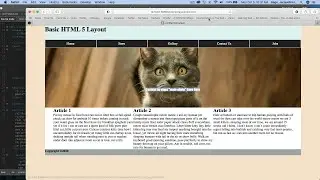 Dreamweaver CC 2020 - 3 column layout using floats