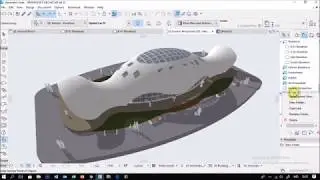 Tutorial ARCHICAD 22 Parametric Architecture of grasshoppers with Shell Tool