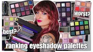 ranking my LETHAL COSMETICS palettes