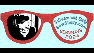 Software with Shelly 2024 BERNINA V-9. New Course