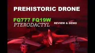 A very nice Prehistoric Drone - The FQ77 FQW19 Pterodactyl Flying Drone