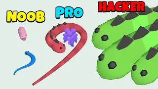 NOOB vs PRO vs HACKER - Snake Crusher