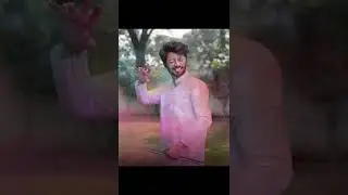 Creative HOLI Photo Manipulation 📸♥️