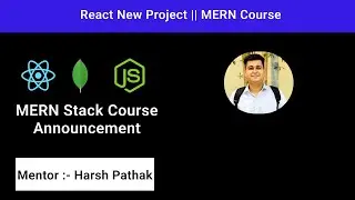 Mern stack new course || react new project announcement #react #reduxtoolkit #mernstack