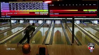Matt Ogle Attempts 300 Game for Dallas Strikers during 2022 PBA League Qualifying