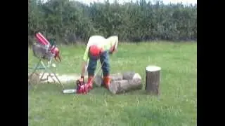Demonstration of our Harry chainsaws - Models 4010 and 4610