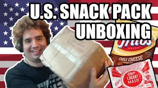 U.S.A. SNACKS UNBOXING