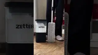 Новая система для уборки Zetter AquaSplit Auto в черном цвете  