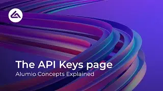 The API Keys page