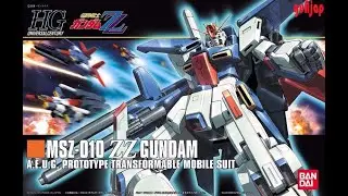 HGUC 111 MSZ-010 ZZ Gundam | ProtoMet's Gunpla