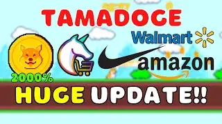 Tamadoge HUGE Update!! Now You can Spend Your $TAMA on Stores!