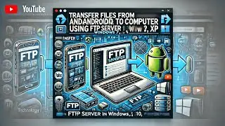 Transfer files from android phone to computer using FTP Server in windows 7, 8,10, Xp.