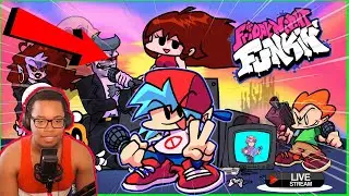NEW MUSIC GAME! Getting Freaky on a Friday Night! First Time Playing! - Friday Night Funkin STREAM