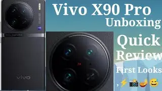 Word's Best Smartphone Camera Is Here - Vivo X90 Pro Unboxing & First Look Display On 📸 ⚡🪔