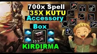 700x Spell Stone Powder İle 35 Adet Accessory Box Kırdırma Etkinliği - Altarda Krallığa Adayız!