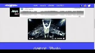 CMS pour DJ personnalisable